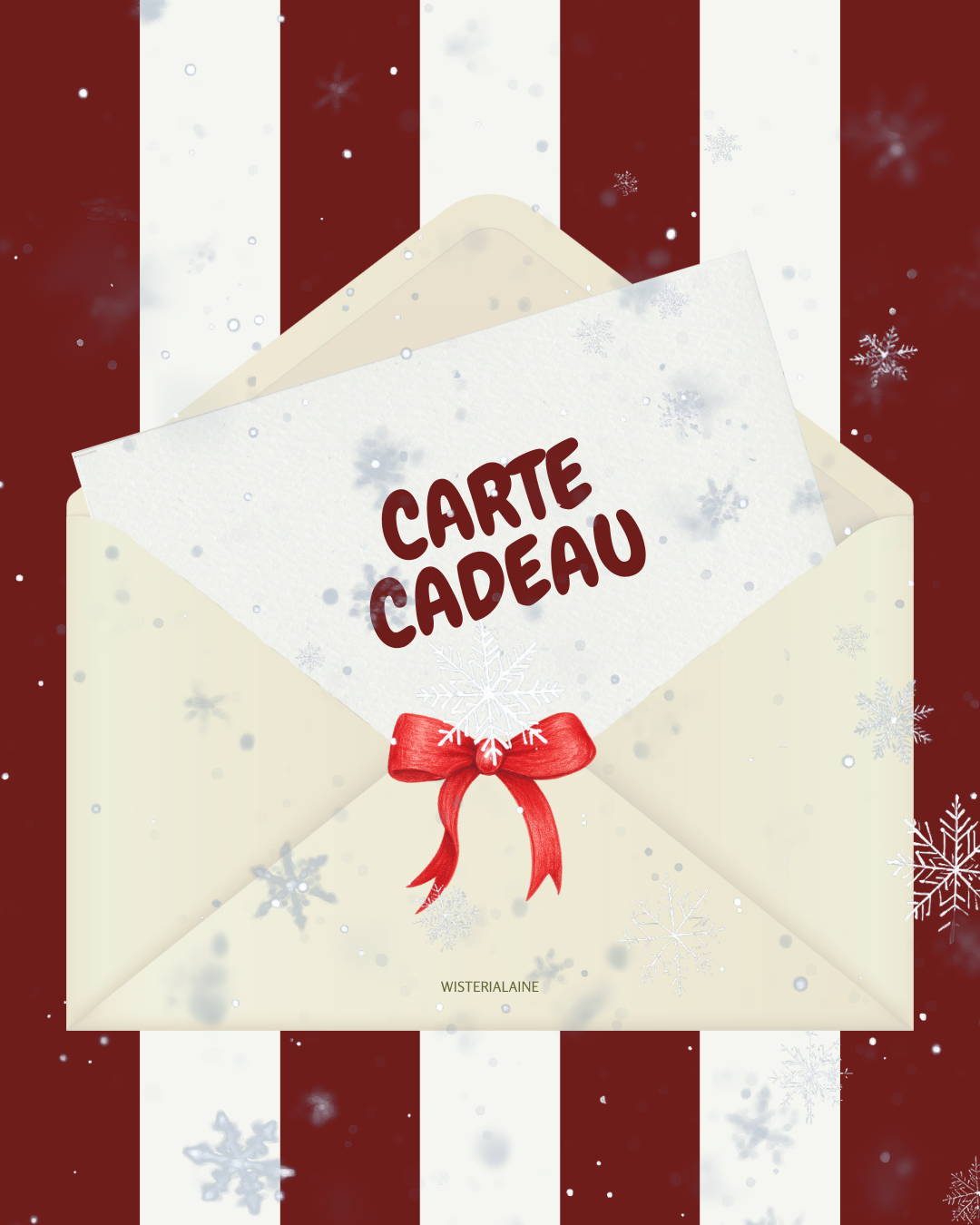 CARTE CADEAU WISTERIALAINE