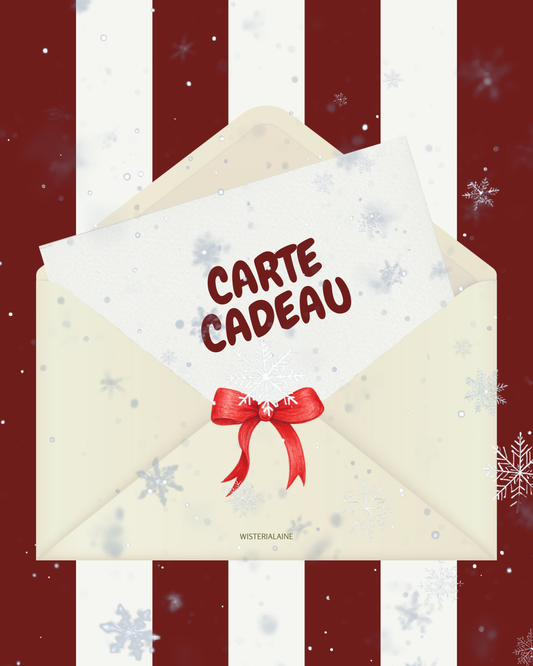 CARTE CADEAU WISTERIALAINE